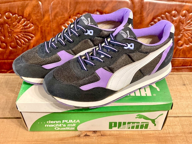 PUMA（プーマ） HORNET（ホーネット）黒/紫 26.5cm 90s 236