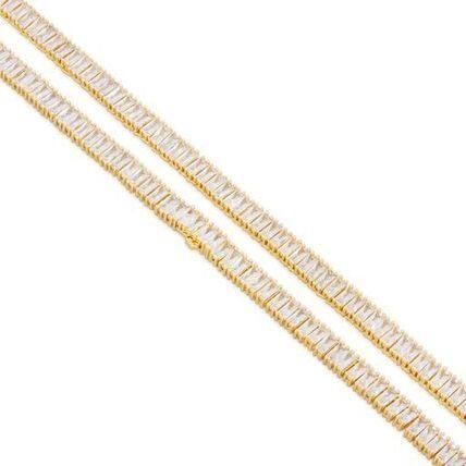 King Ice(キングアイス) ☆ 6MM バゲットテニスチェーン 2色 King Ice(キングアイス) ☆ 6MM バゲットテニスチェーン 2色