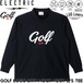 ELECTRIC GOLF エレクトリック ゴルフ GOLF LOGO DRY MOCK NECK L/S TEE - BLACK ドライ素材 長袖Tシャツ モックネック ロンT メンズ レディース ゴルフウェア EG26ST11 26SP 日本代理店正規品