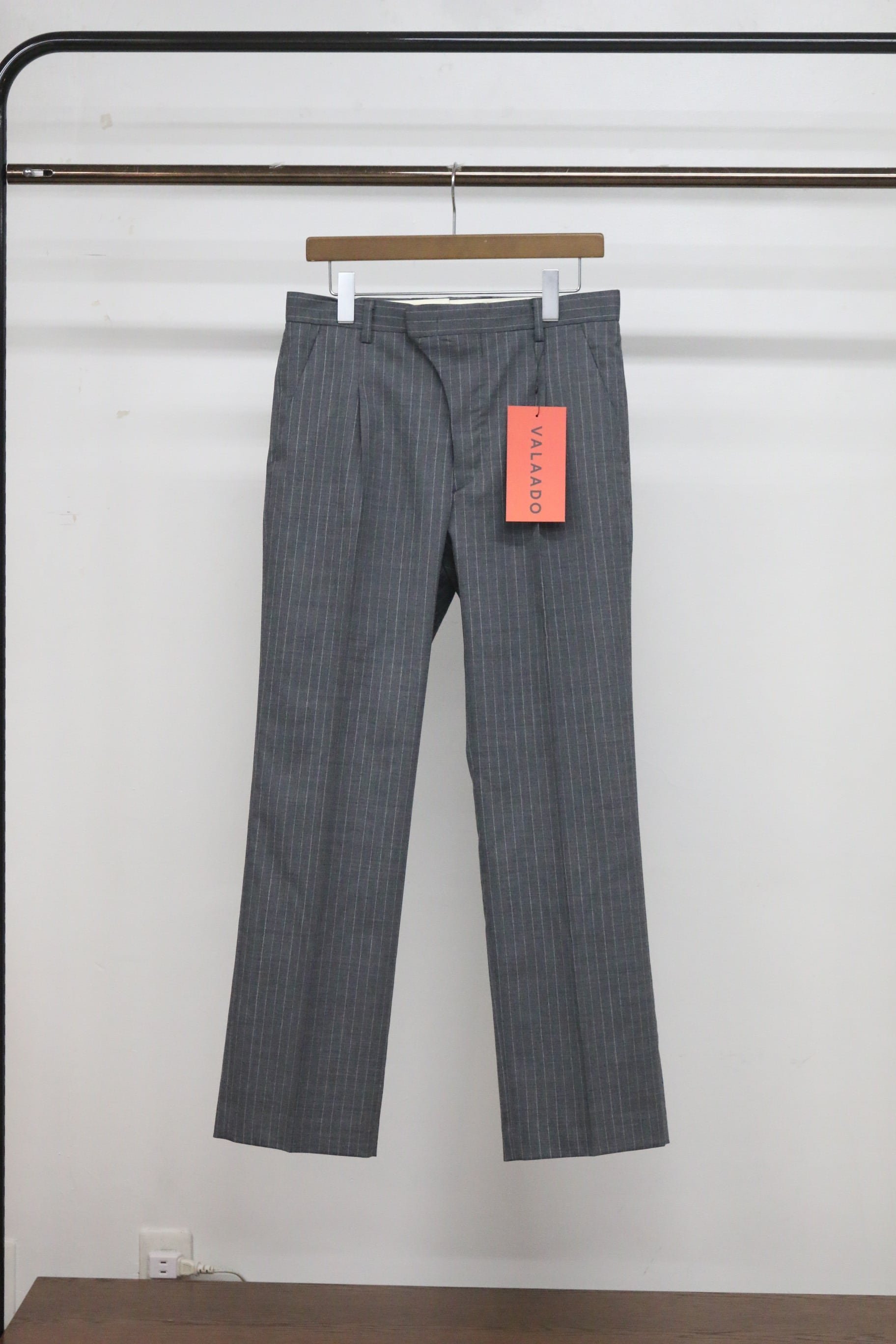 VALAADO TEN TW TWILL スラックス VALAADO］TEN “GRAY STRIPE” | ICONS