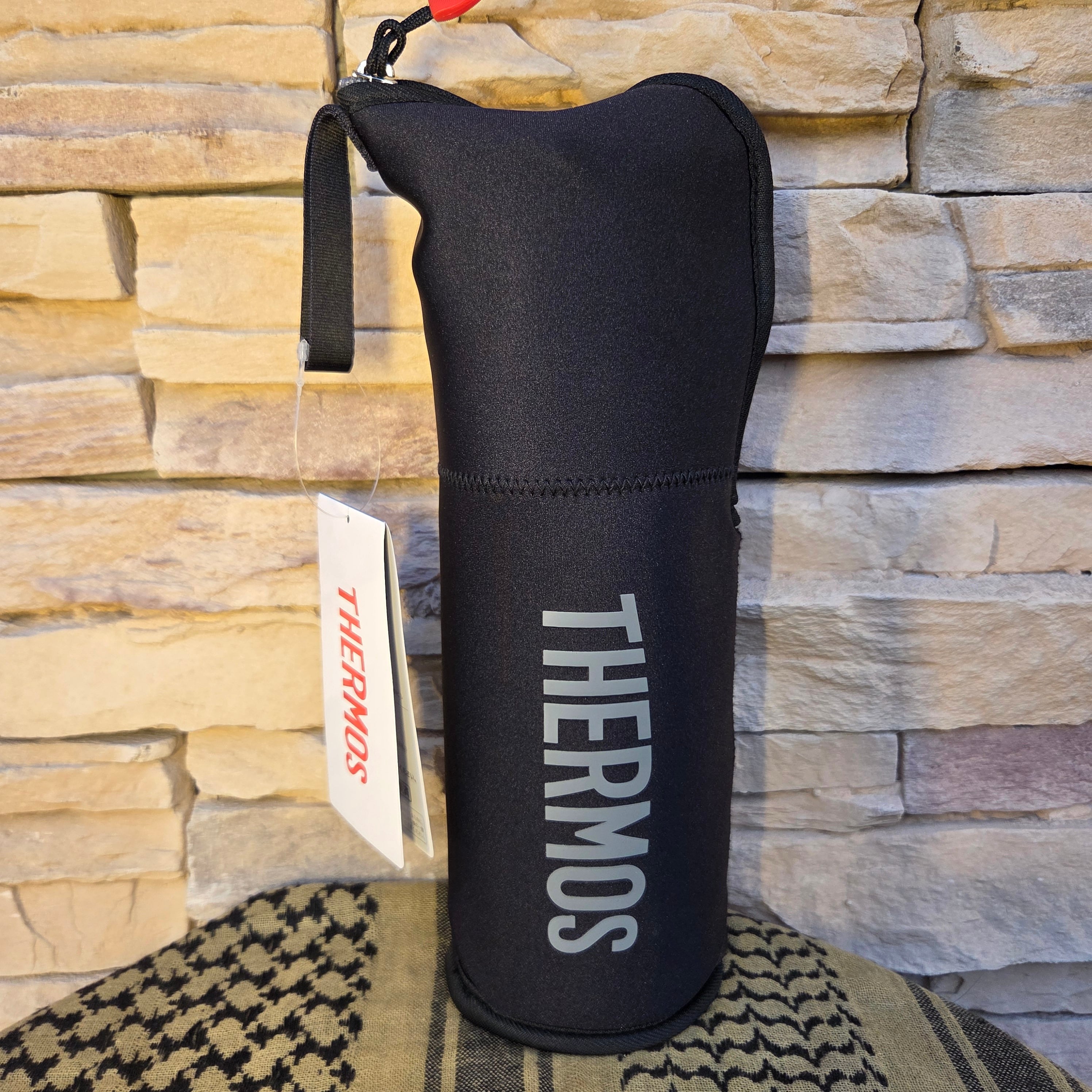 【THERMOS サーモス】【山専用】ボトルポーチ FFX-751Pouch ブラックグレー(BKGY) 750ml専用※ステンレスボトル別売り