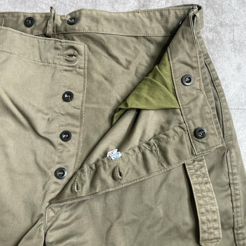 60s ドイツ軍 民間 M35 サンプリング フレンチワークグルカパンツ 詳細写真7