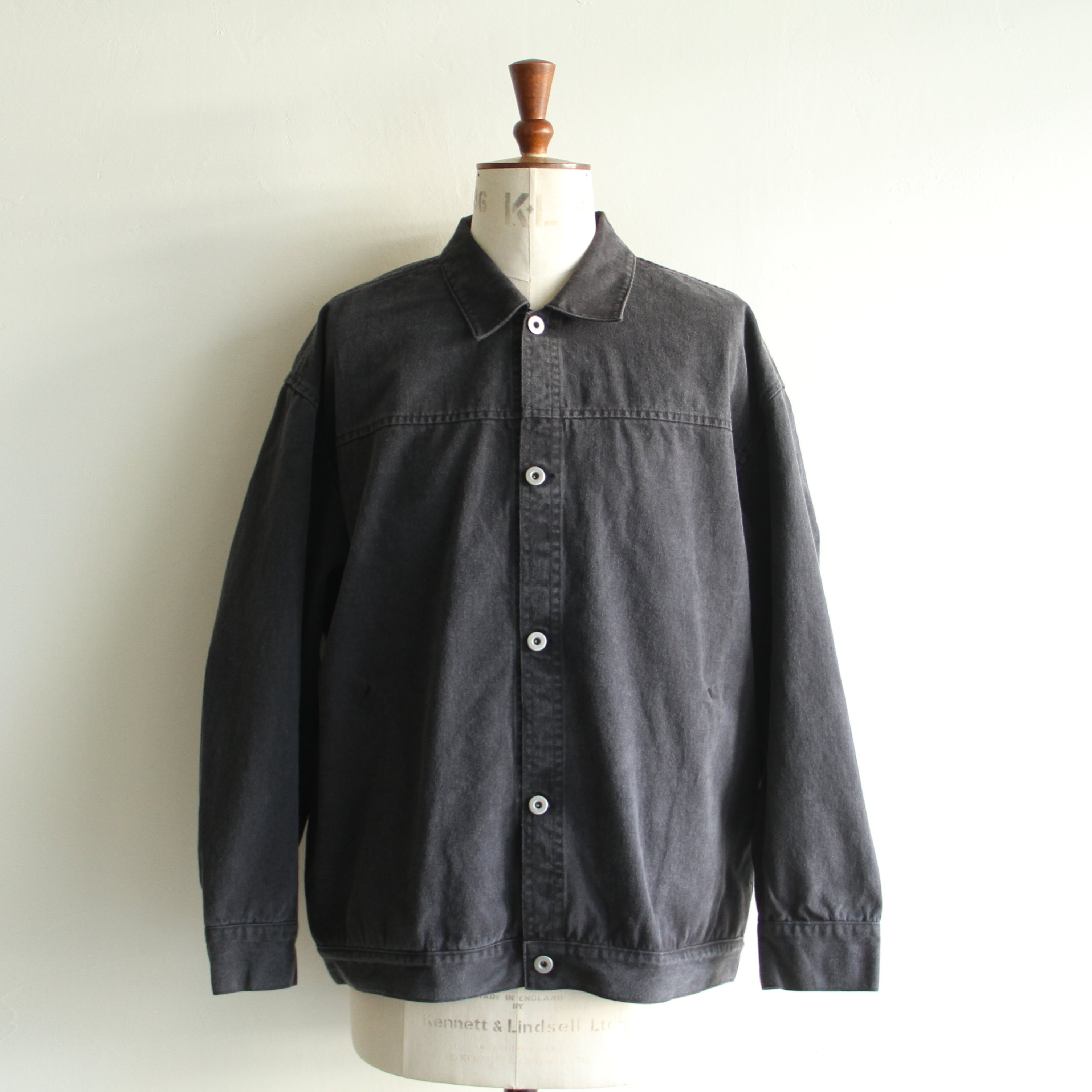 alvana Black twill short jacket