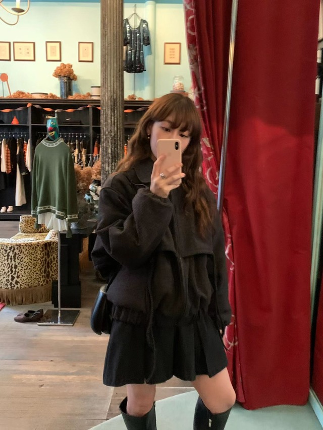 (予約) LIFFEY / Wool mini pleats pants 2color