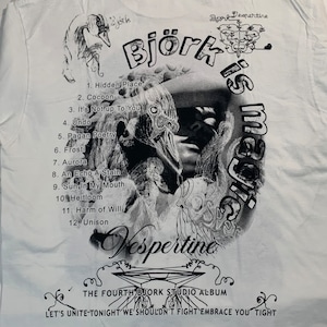 13486 Bjork ビョーク バンドTシャツ 長袖 両面プリント XL