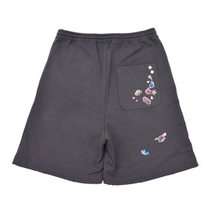 【Maison MIHARA YASUHIRO】KIDS STICKER SWEAT SHORTS