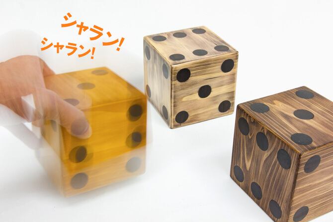 天然木無垢材(国産桧) 手作りサイコロオブジェ | 工房たけ徳島
