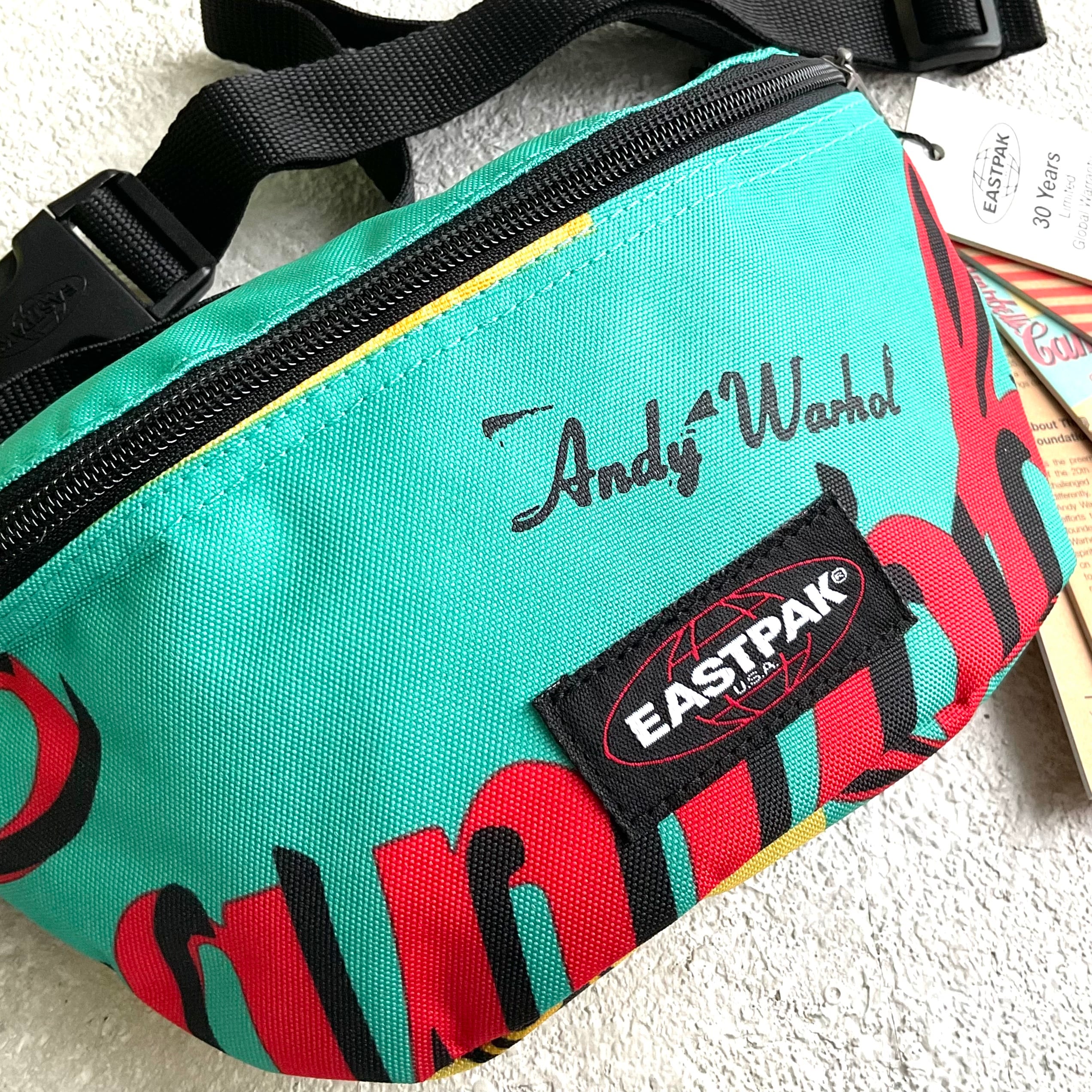 バッグ＜ｲｰｽﾄﾊﾟｯｸ アンディ・ウォーホル☮コラボウエストバッグ