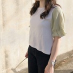 【綿100%】大人可愛い フリル袖ブラウス｜デニム調｜サムネイル14