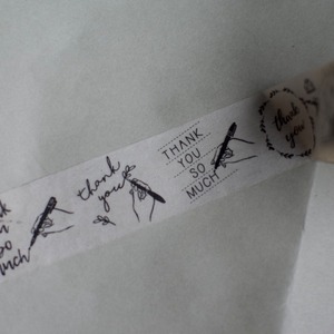 大枝活版室 / Handwritten masking tape［7pattern］〈マスキングテープ・活版・活版印刷・手紙・メッセージ 〉