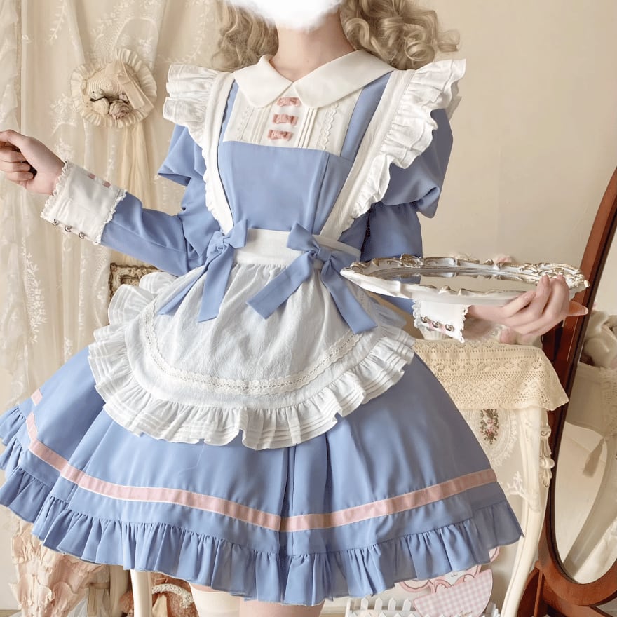 予約販売 ロリータファッション通販 SEASONZ メイド服 ロングスカート ワンピース レトロ エプロン ロマンティック ゆめかわ ロリータファッション lolita | ロリータファッション通販 SEASONZ ~女の子の可愛いがギュッと詰まったお店~ powered by BASE 予約販売 ロリータファッション通販 SEASONZ メイド服 ロングスカート ワンピース レトロ エプロン ロマンティック ゆめかわ ロリータファッション lolita | ロリータファッション通販 SEASONZ ~女の子の可愛いがギュッと詰まったお店~ powered by BASE