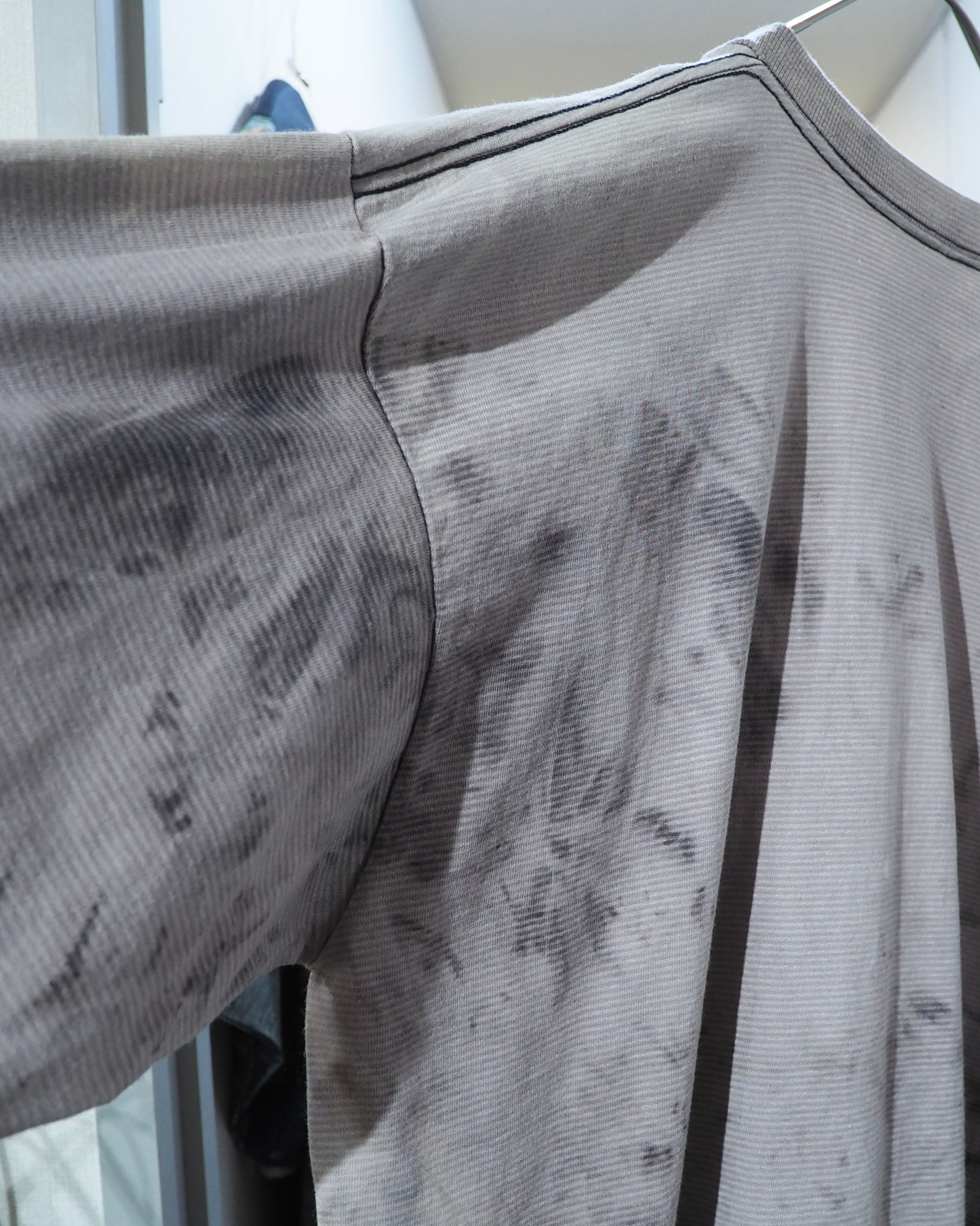 1990s " Made in USA - Colorado Buffaloes " printed × Over Dyed vintage loose Tee