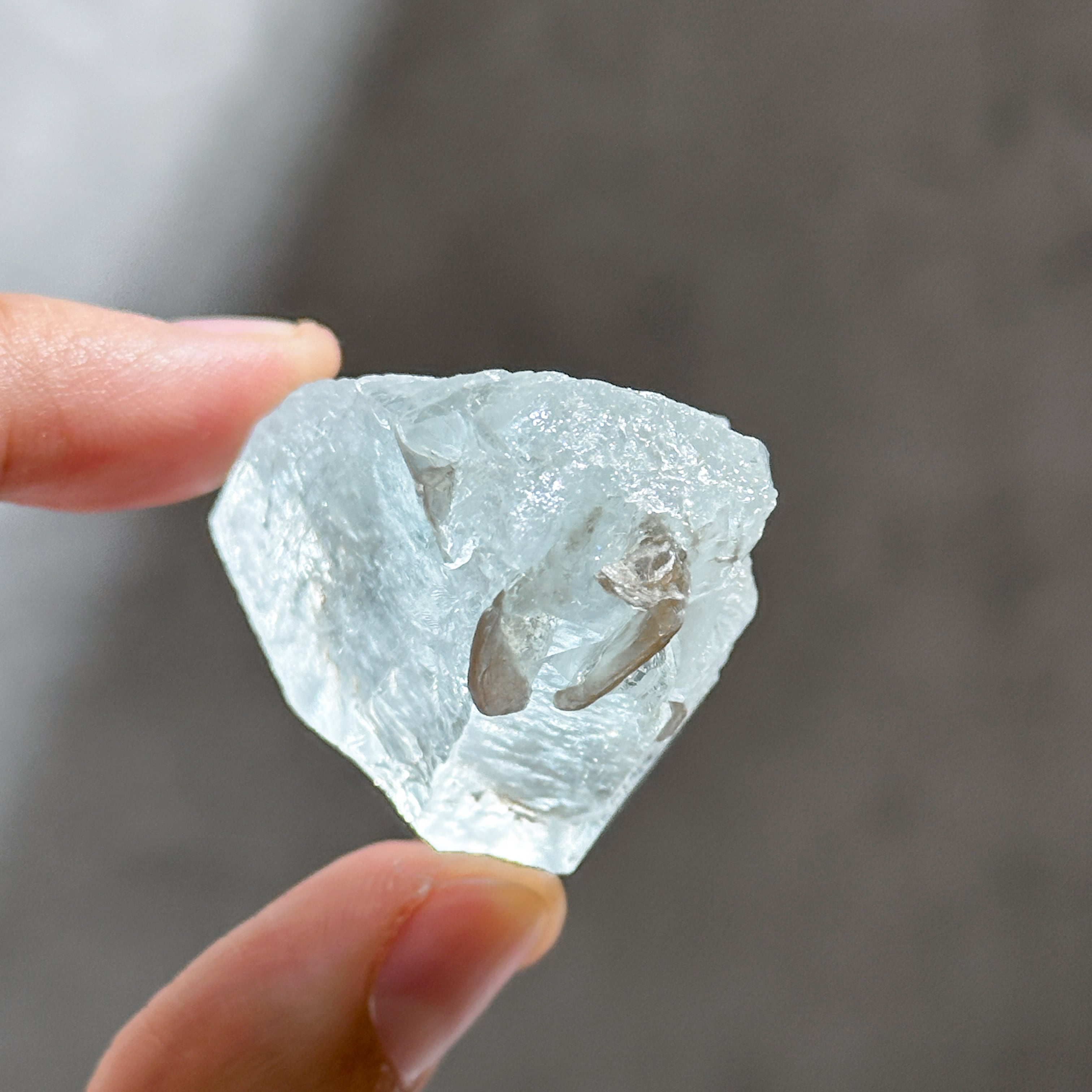 透明感◎雲母◎アクアマリン 原石67◇ Aquamaline ◇天然石・鉱物