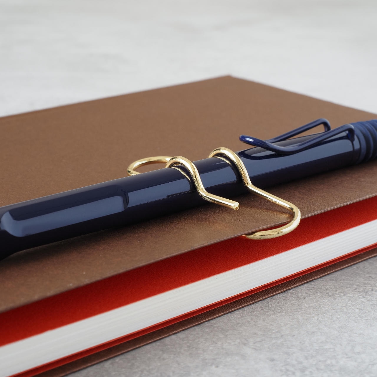 LOG STATIONERY ペンホルダークリップ