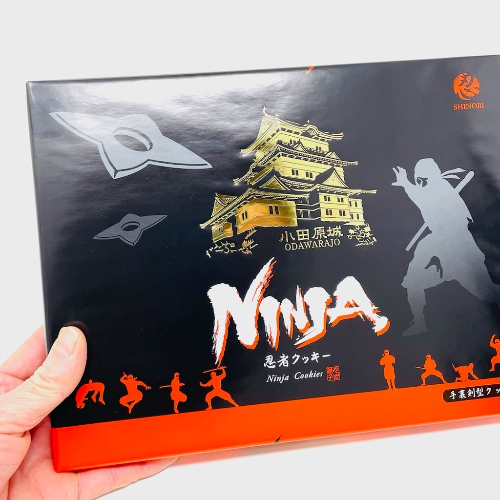 小田原城クッキー 忍者クッキー 2箱(1箱12個入り)【小田原城お土産