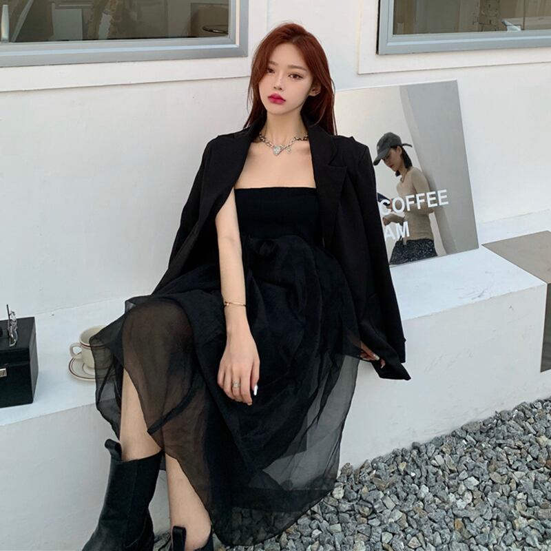 トップス メッシュドレス スプリングカジュアルカラージャケット 春物 ピュア ドラファッションホール95199224945