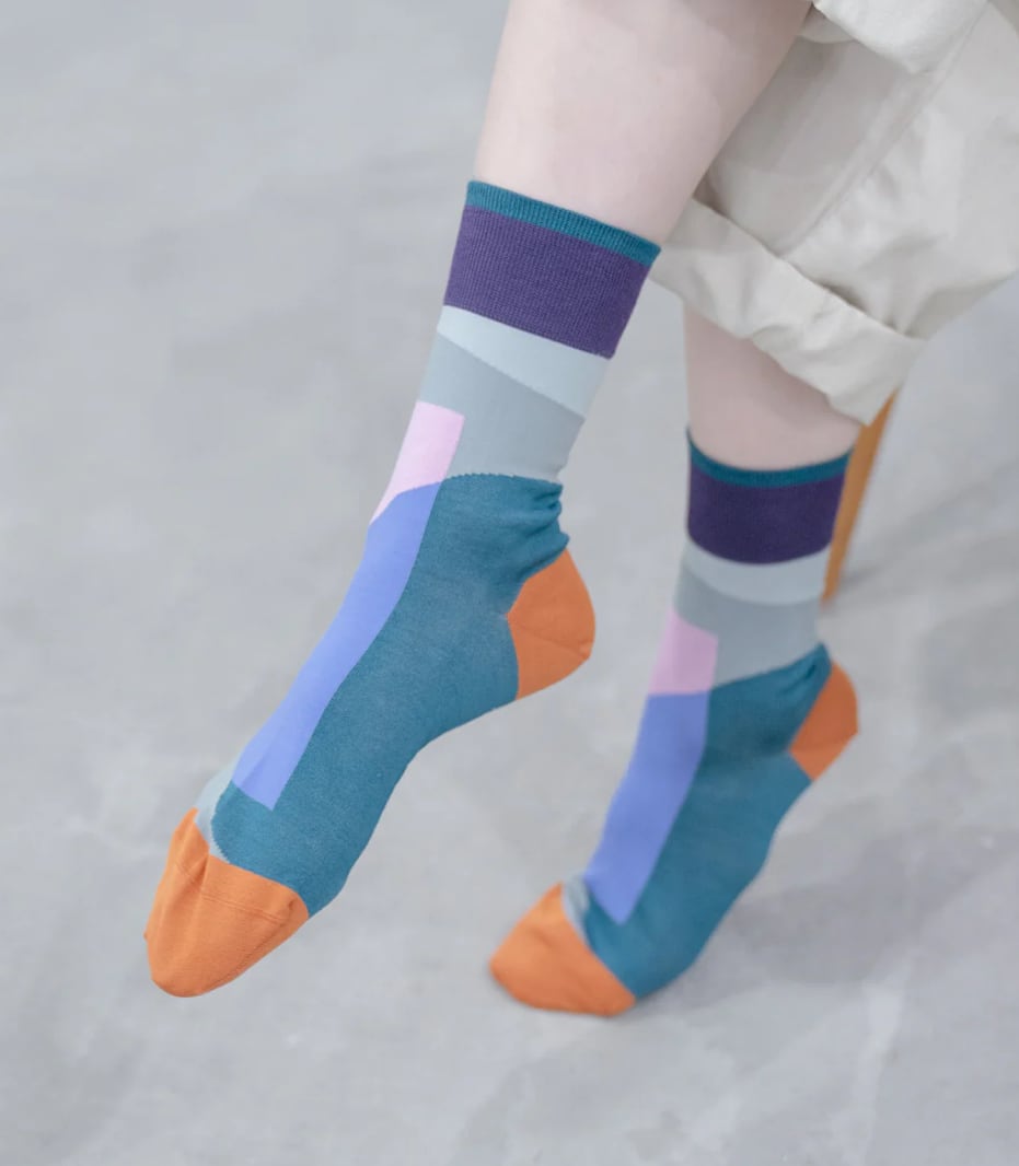 COQ KANAKOKAJIHARA /【23−25cm】tsumiki socks