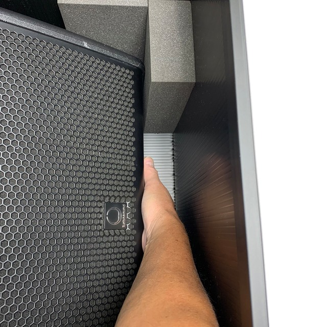 プラダンスピーカーケース  Turbosound TFM122M(AN)用 ダンプラケース 【緩衝材あり】【積み重ね可能】