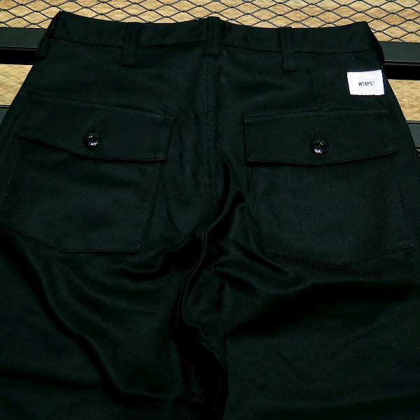 WTAPS 22AW WOD/TROUSERS/COTTON.SERGE 222WVDT-PTM01 サイズ01(S
