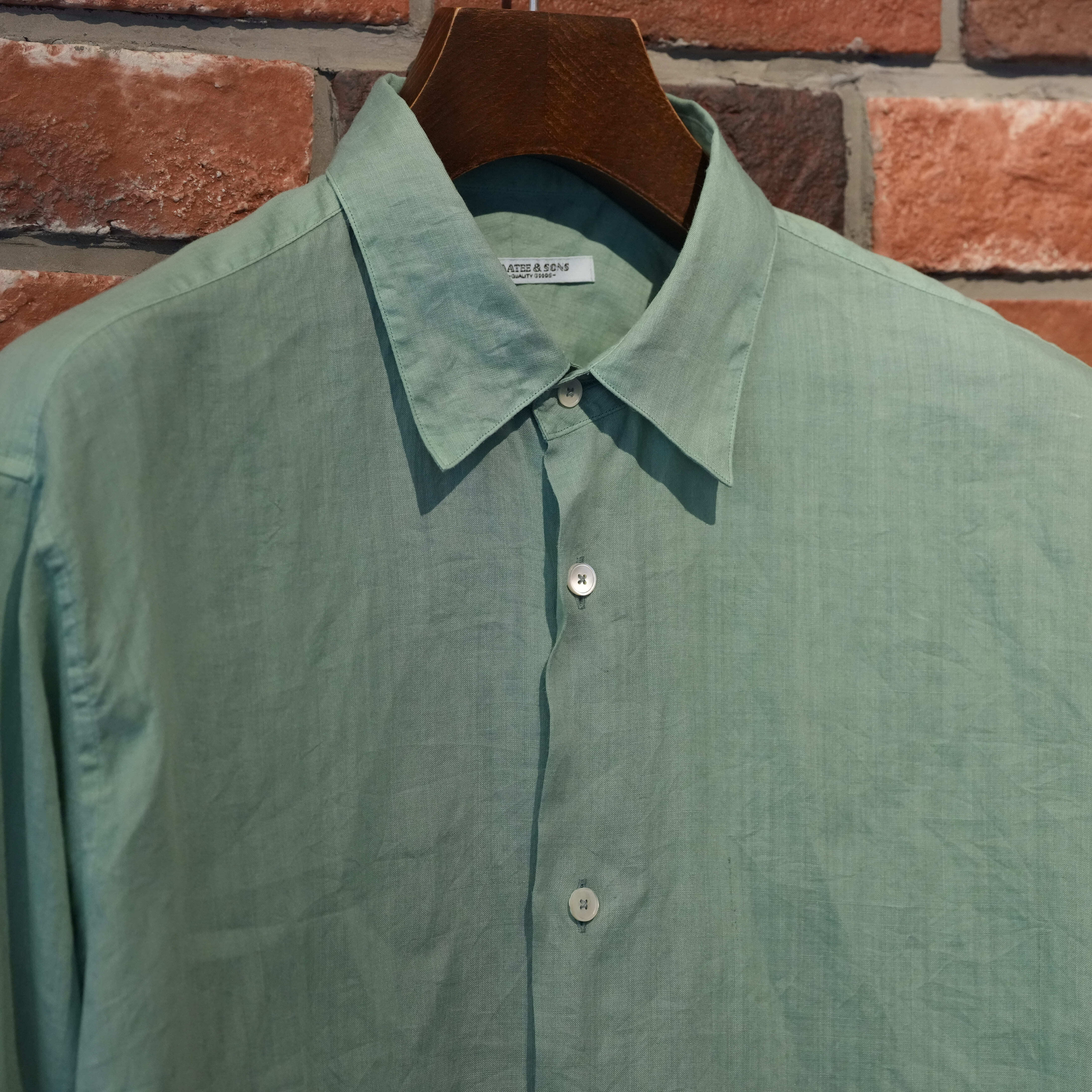 トップス maatee&sons 26ss shortpoint ramie shirts MAATEE&SONS(マーティーアンドサンズ) 26SS 