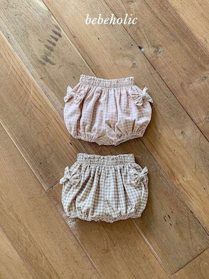 【予約】bebeholic Ribbon bloomers