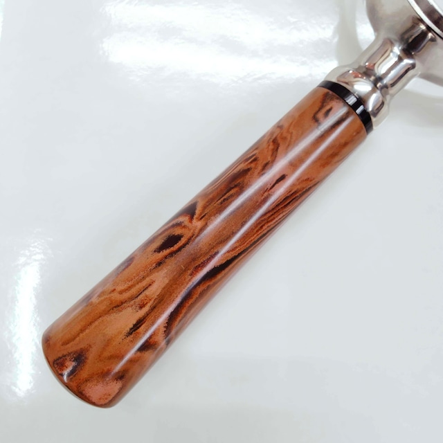 ポルタフィルターハンドル ● エボナイト マーブル ブラウン Classic 3mmスペーサー付属