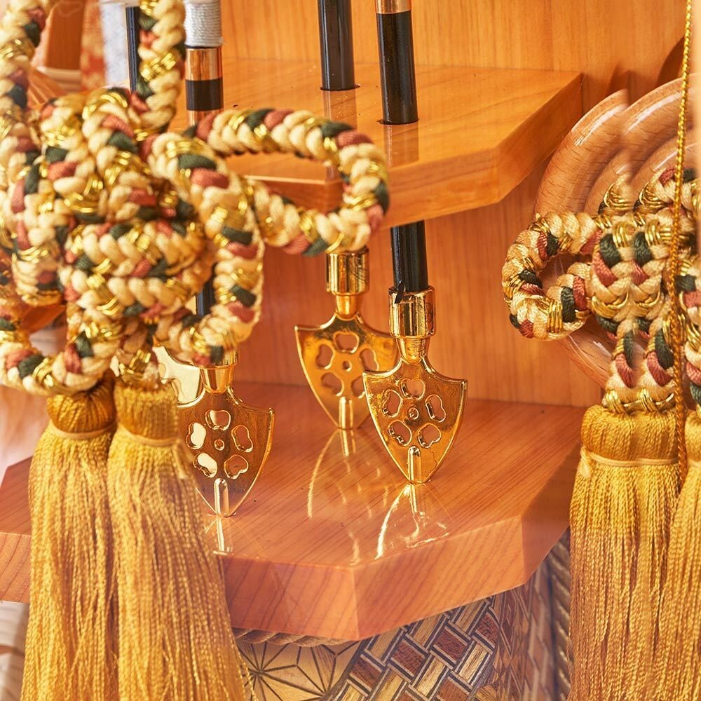 破魔弓 | 久月 銘木シリーズ 檜| 初節句 正月飾り コンパクト 男の子