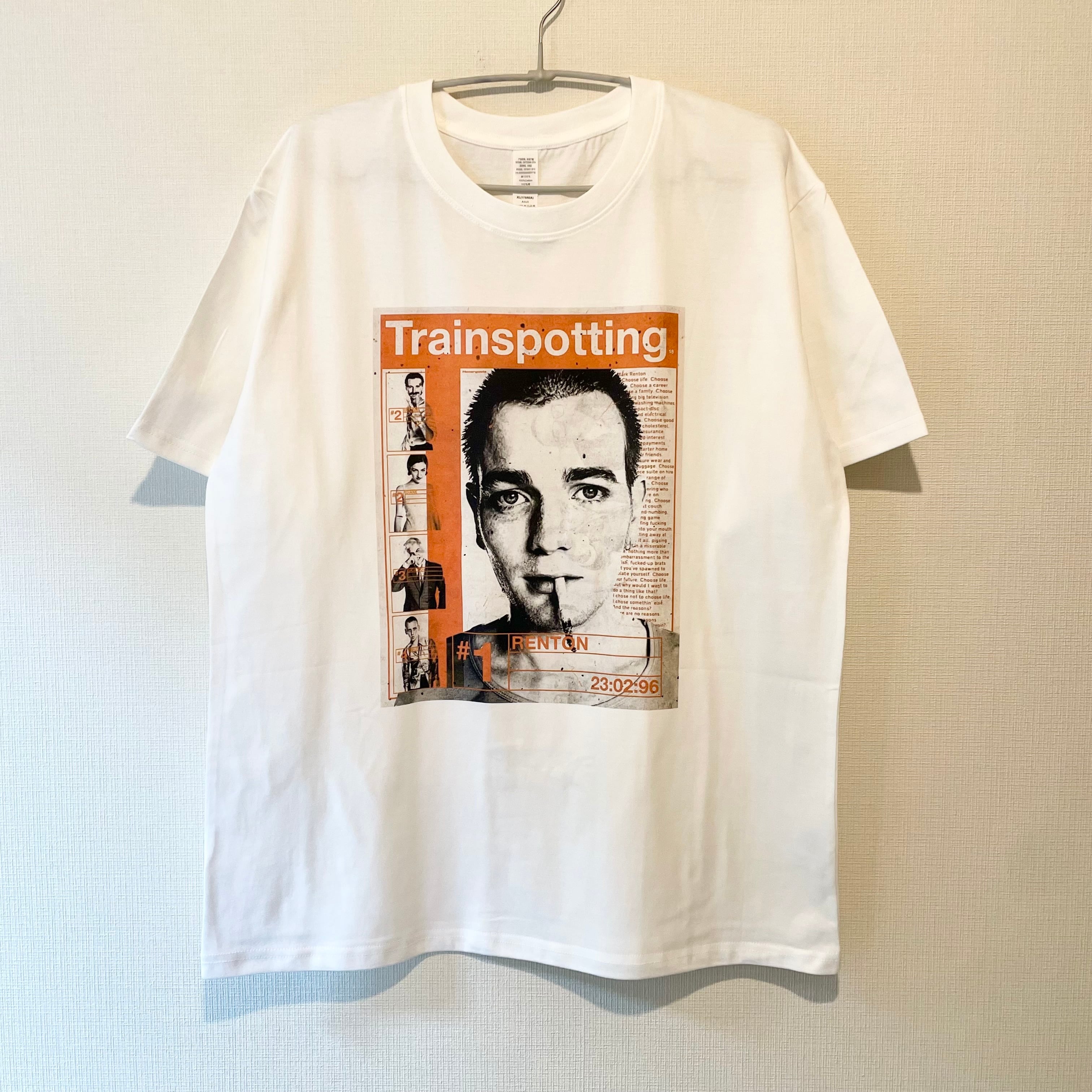 試着のみTrainspotting Renton Tシャツ L Trainspotting Tシャツ RENTON トレインスポッティング Tee | BF MERCH'S