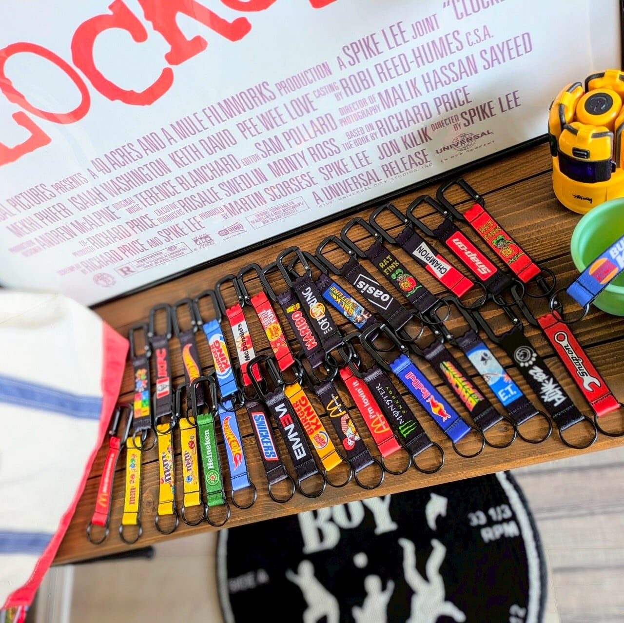 送料無料！【 カラビナキーホルダー 】【F】 各種 / 単品〚アメリカン雑貨 アメトイ〛