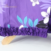 フラダンス 衣装 ワンピース ドレス パープル系 Royal Creations ハワイ製 プルメリア柄 ハワイアンプリント アロハ フラ ダンス レッスン 練習 花柄 植物柄 フリル 華やか 鮮やか かわいい おしゃれ ブラック系 ホワイト系 ブルー系 紫 黒 白 水色 フラダンス衣装 ハワイアン ドレスワンピース プルメリア フラレッスン 大人用 おしゃれドレス カジュアル フラダンス練習 パーティドレス リゾートウェア かわいいデザイン フラワー柄