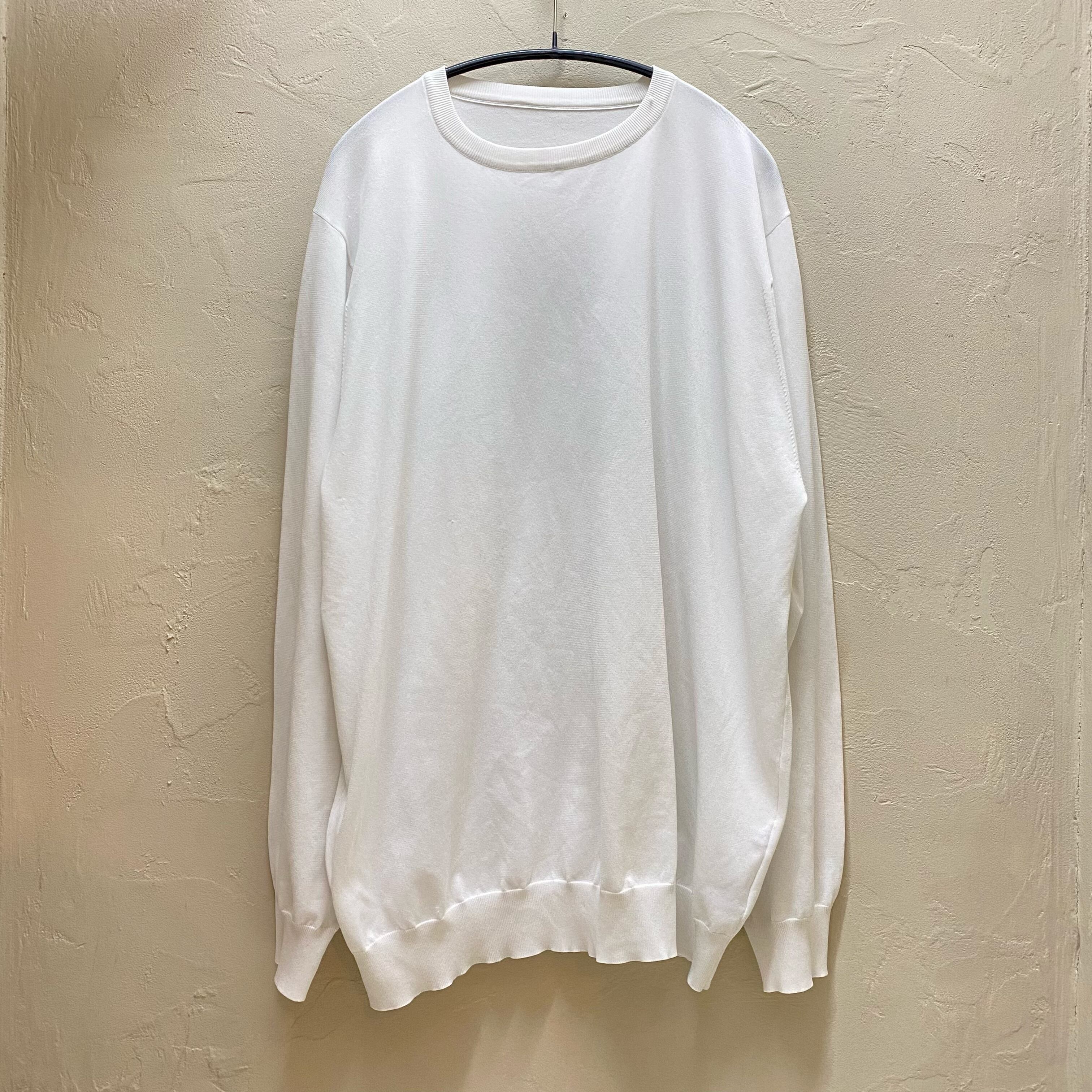 TEATORA テアトラ CARTRIDGE KNIT CREW 18G - DELTAPEAK 4 ホワイト 