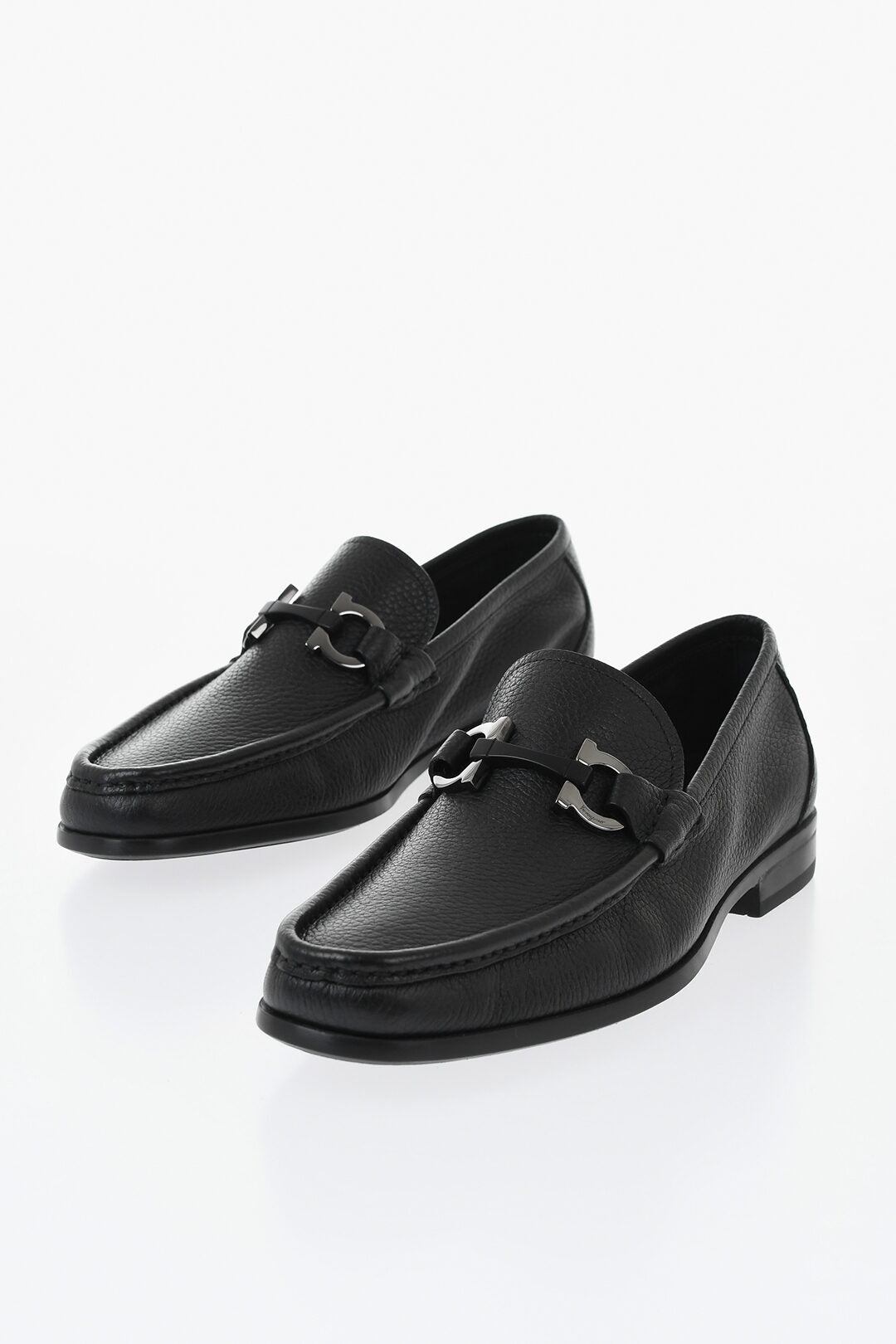 SALVATORE FERRAGAMO サルヴァトーレフェラガモ ローファー レザー・ラバー