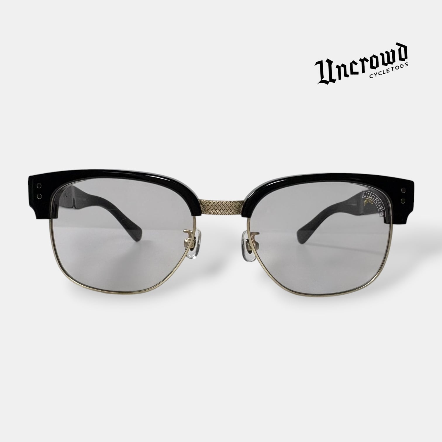 UNCROWD アンクラウド LANCER 2026 サーモントサングラス BLACK-L.GRAY