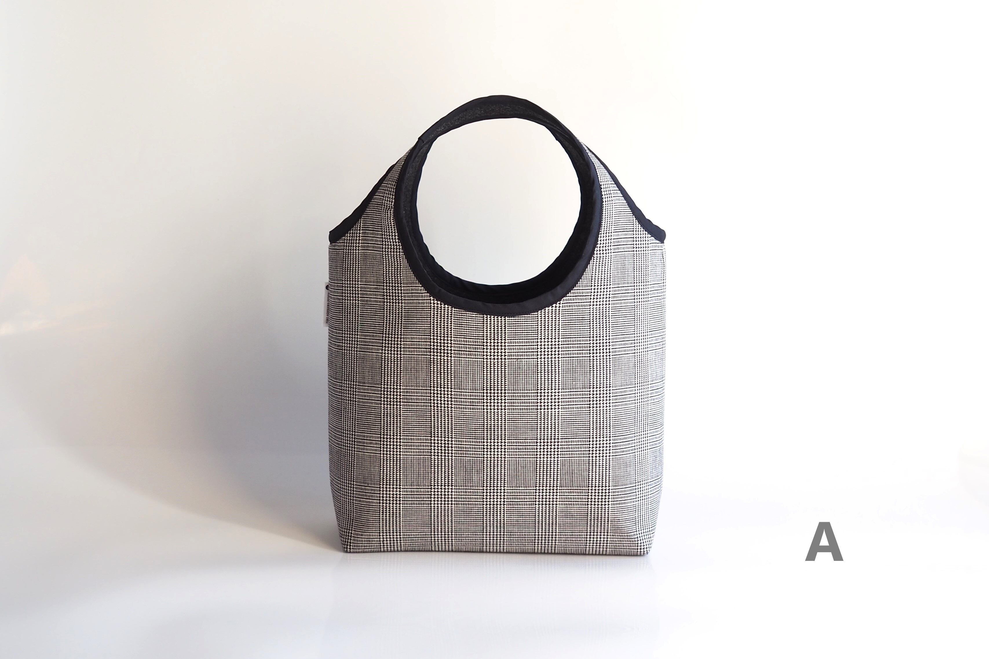 BAG Avenue【Checked × recycled felt】