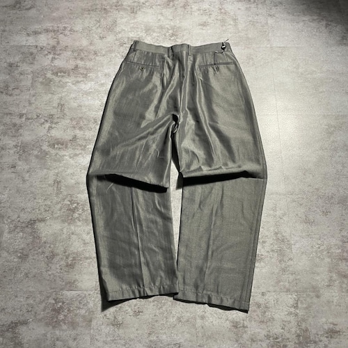 00s BALENCIAGA slacks gray w32 詳細写真2