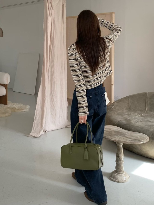 (予約) signature / Western dying pants 2color