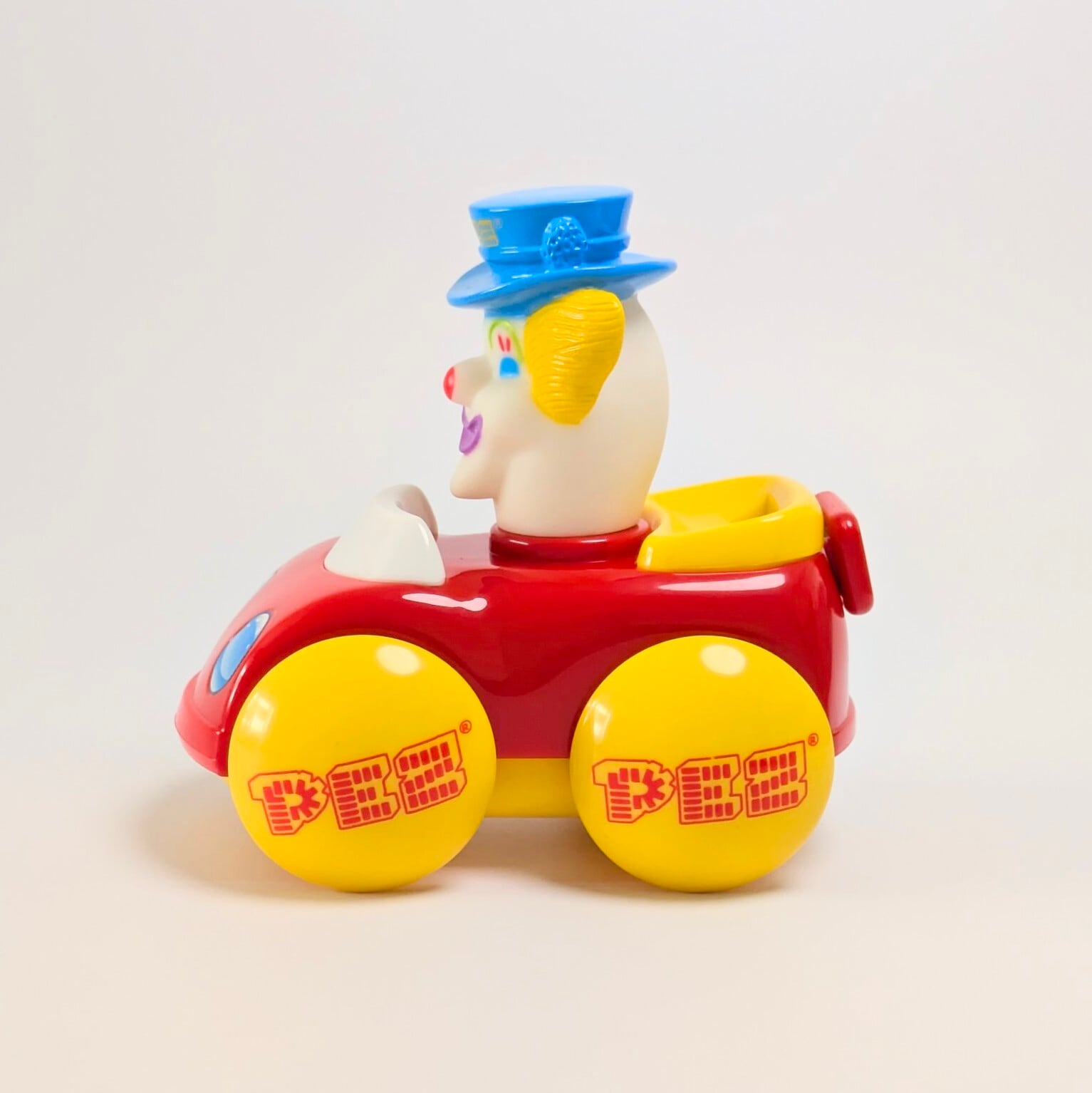 ☆ VINTAGE 1999 ☆【 PEZ / ペッツ 】 『 Car Candy Dispenser / ピーター 』PEZ / ペッツ / ピエロ / クラウン 〚アメリカン雑貨 アメトイ〛