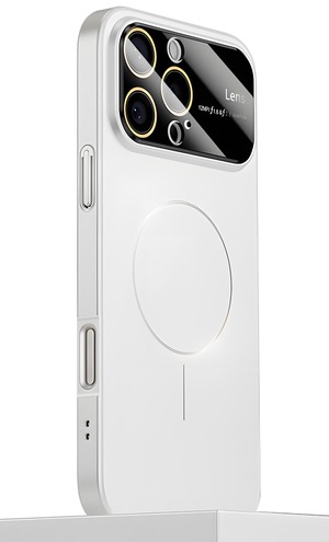 【在庫のみ】YUZOR 「極薄」 iPhone 12 ケース 超薄型 Magsafe対応 いphone12 ケース レンズを完全に覆う一体型設計 ストラップホール付き アイフォン アイホン (iPhone12 白) CB-da-12-bai
