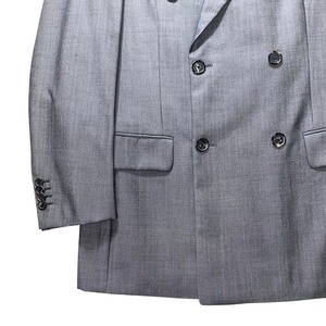 vintage GIANFRANCO FERRE double breasted gray suits set-up