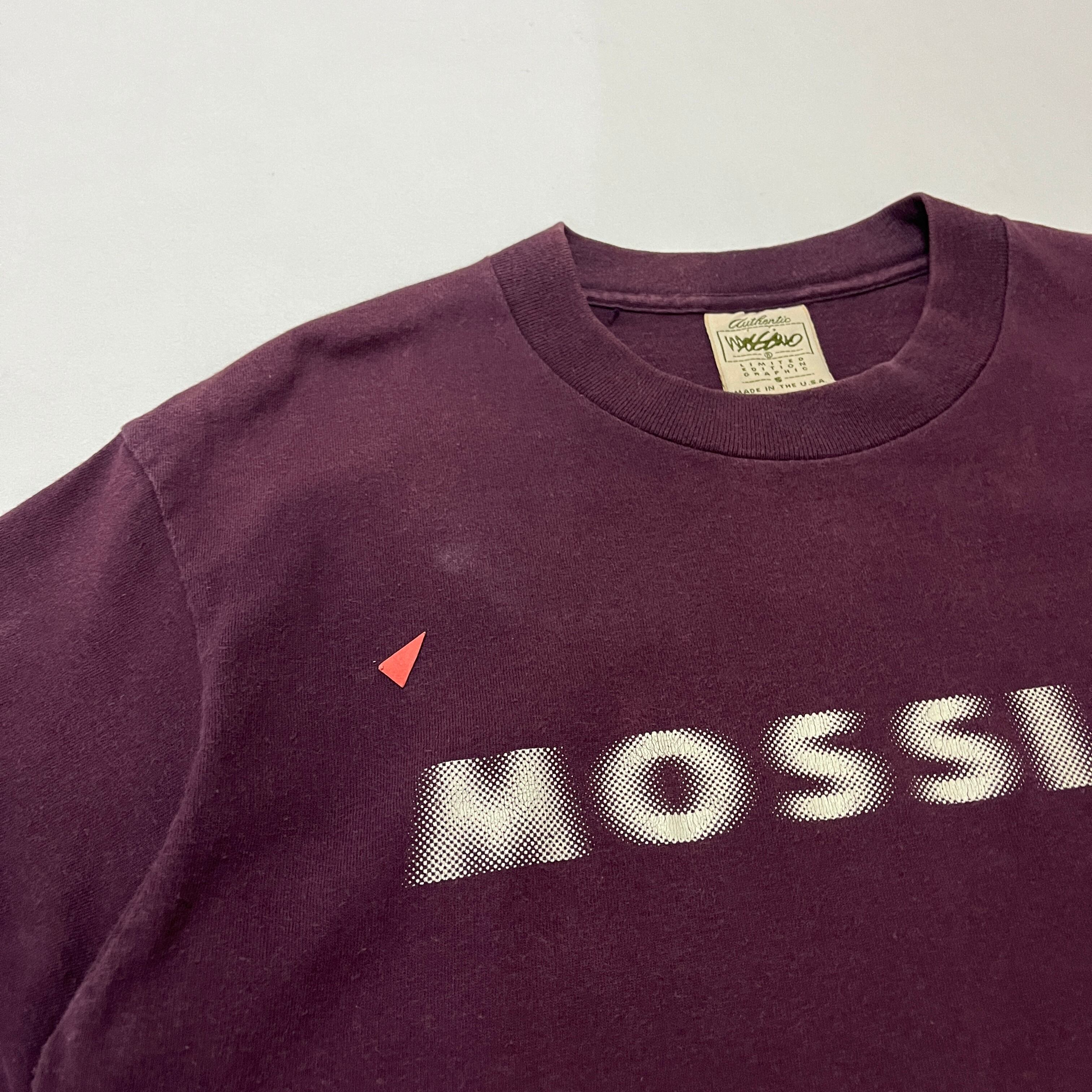 90s USA製 MOSSIMO sight for sore eyes モーションフォント Tシャツ