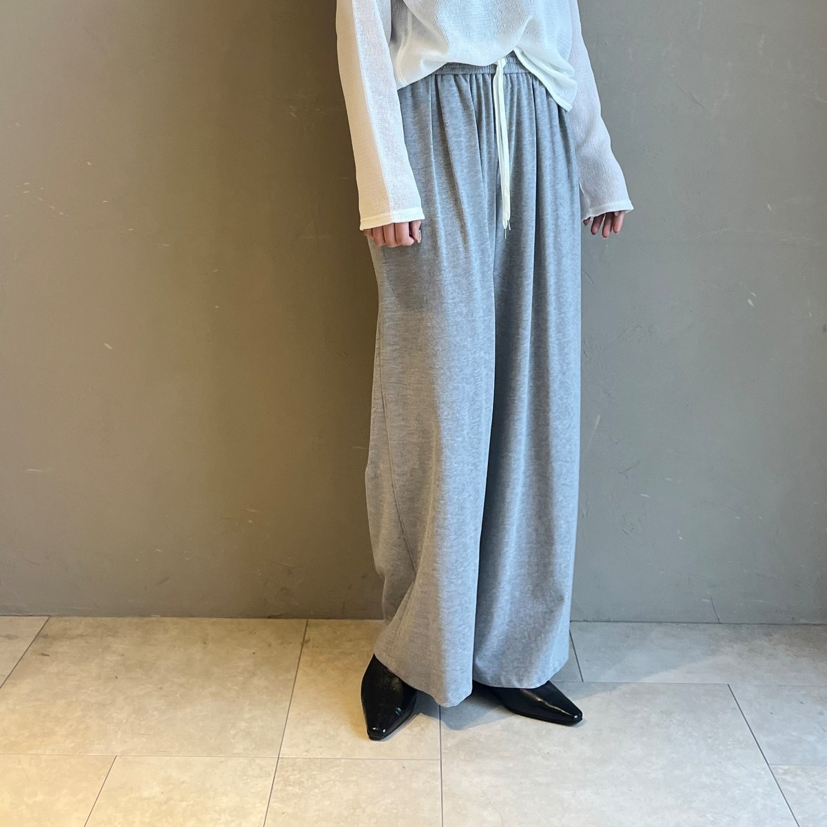 cafune; 】スウェットライクパンツ | valance 福井｜レディース 