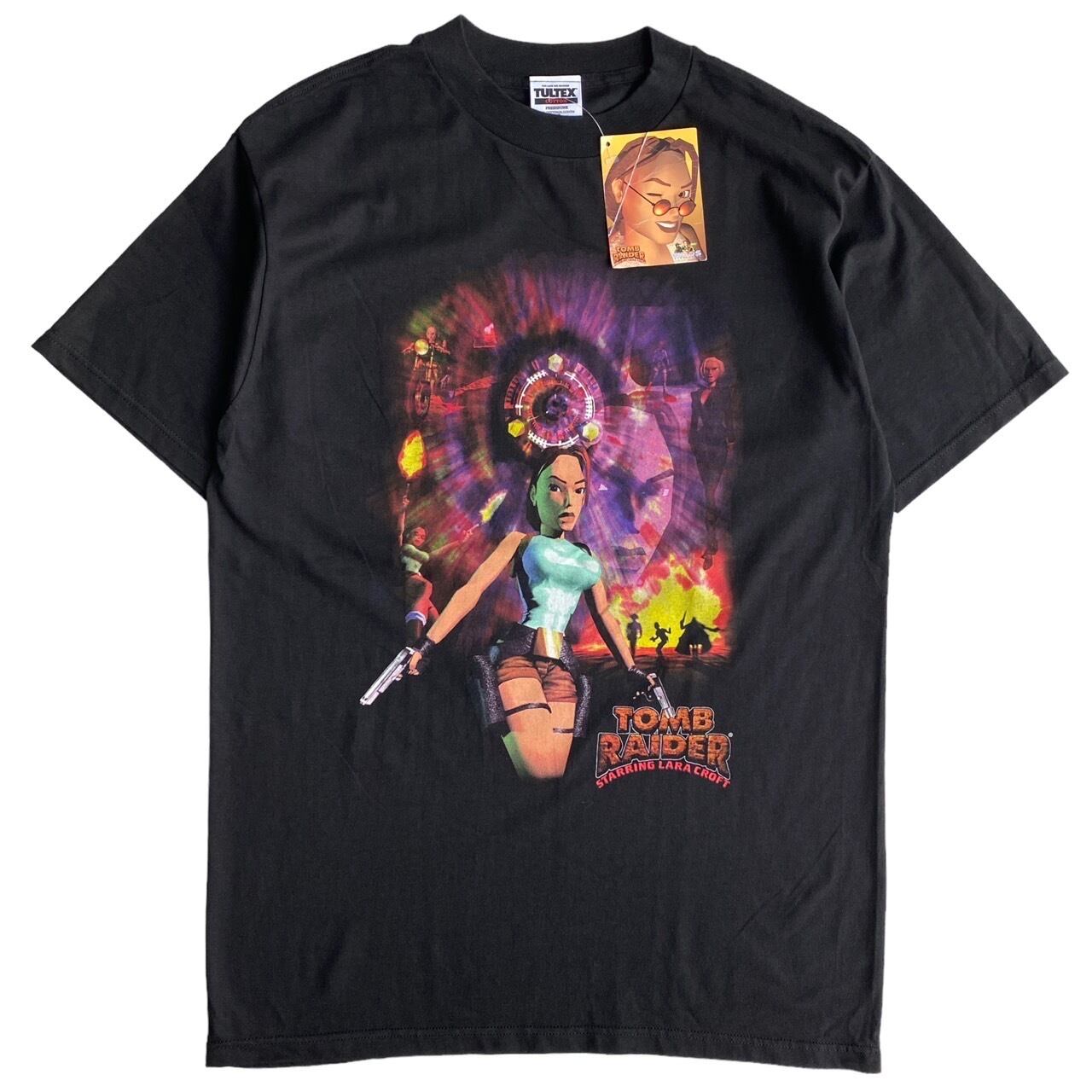 DEAD STOCK TOMB RAIDER STARRING LARA CROFT GAME TSHIRT