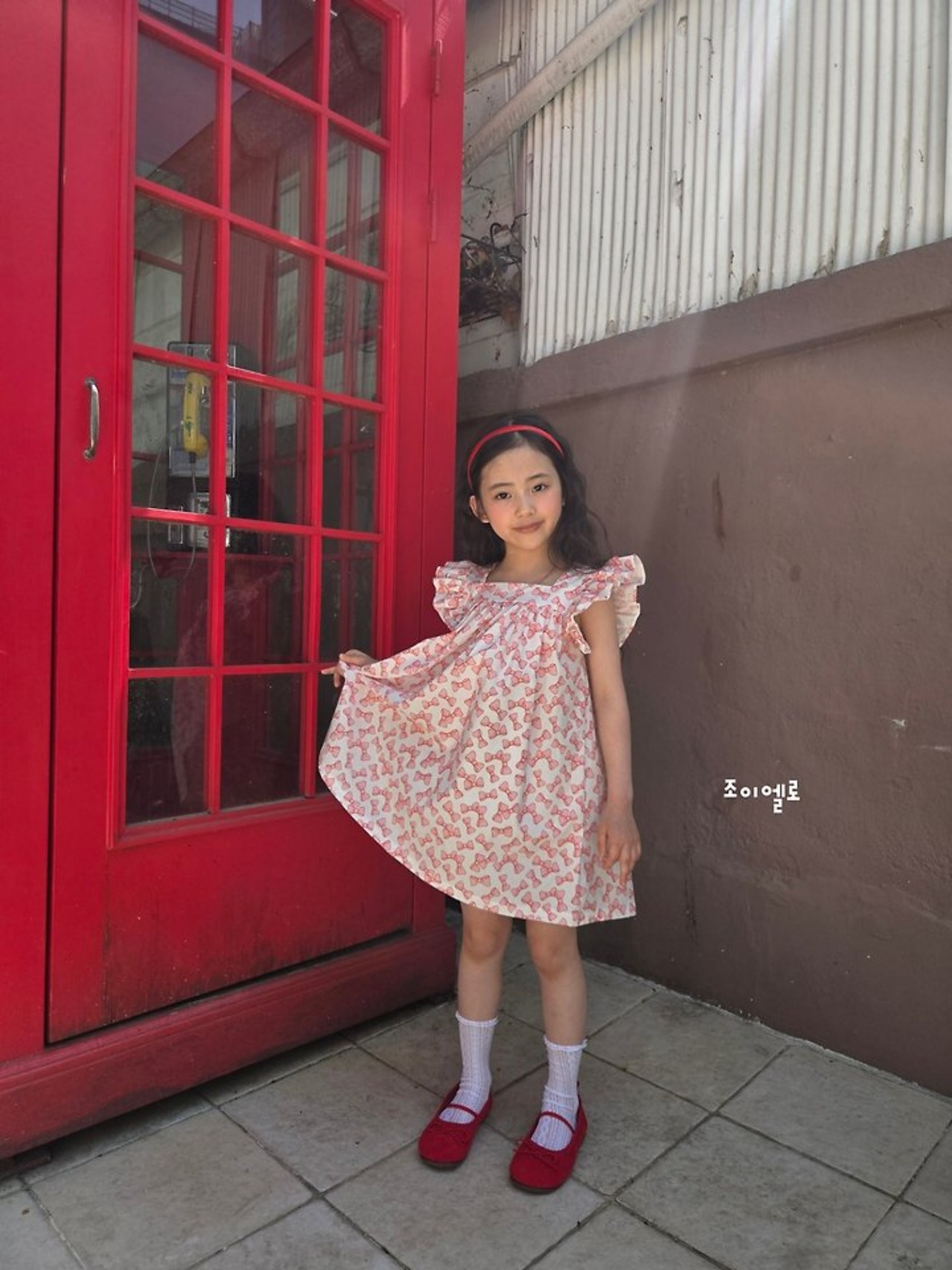 [GIOIELLO] Ribbon Butterfly Dress (XL/XXL) / [조이엘로] 리본나비원피스 (XL/XXL)