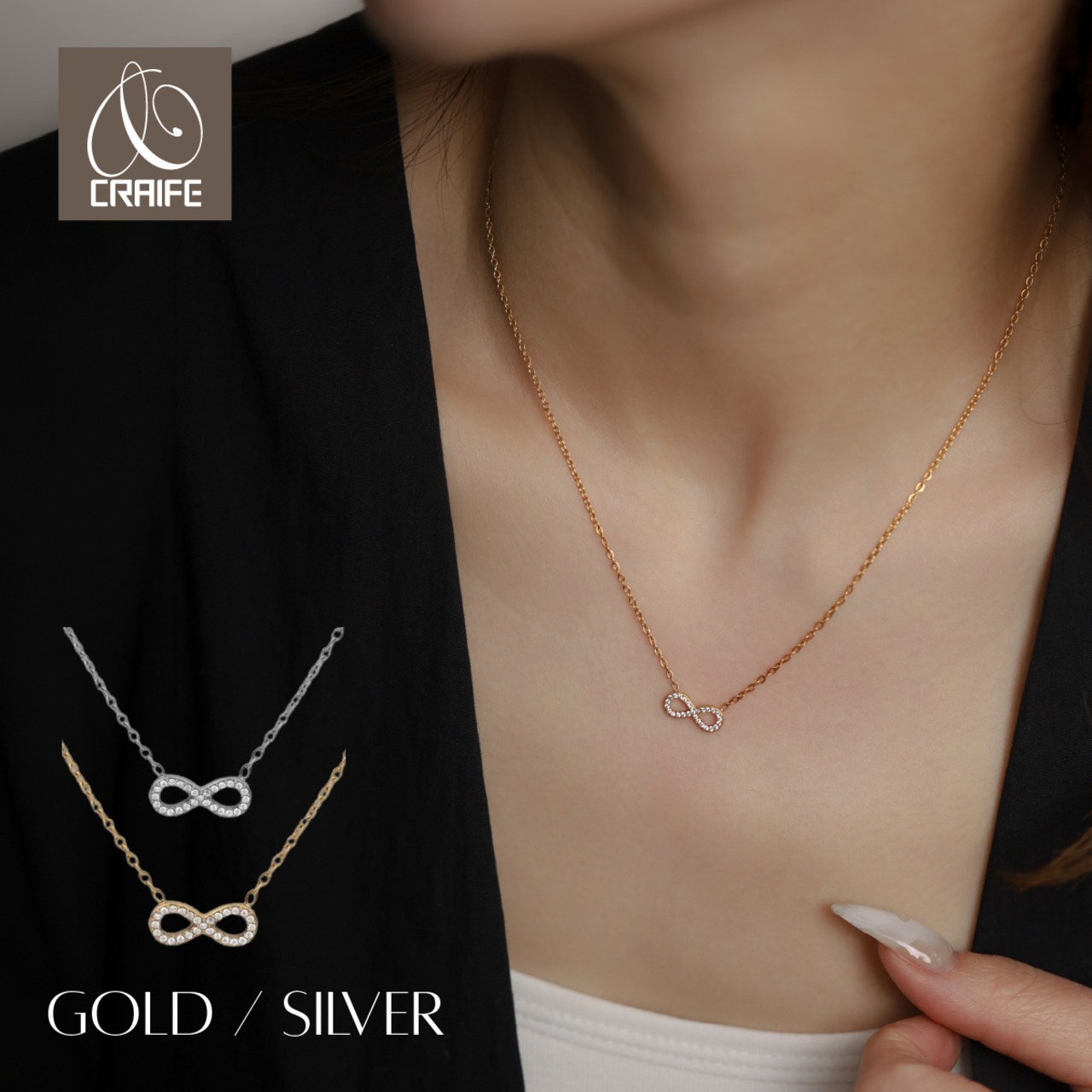 Necklace -Gold/Silver-
