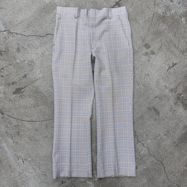 1970s CHECK SLACKS