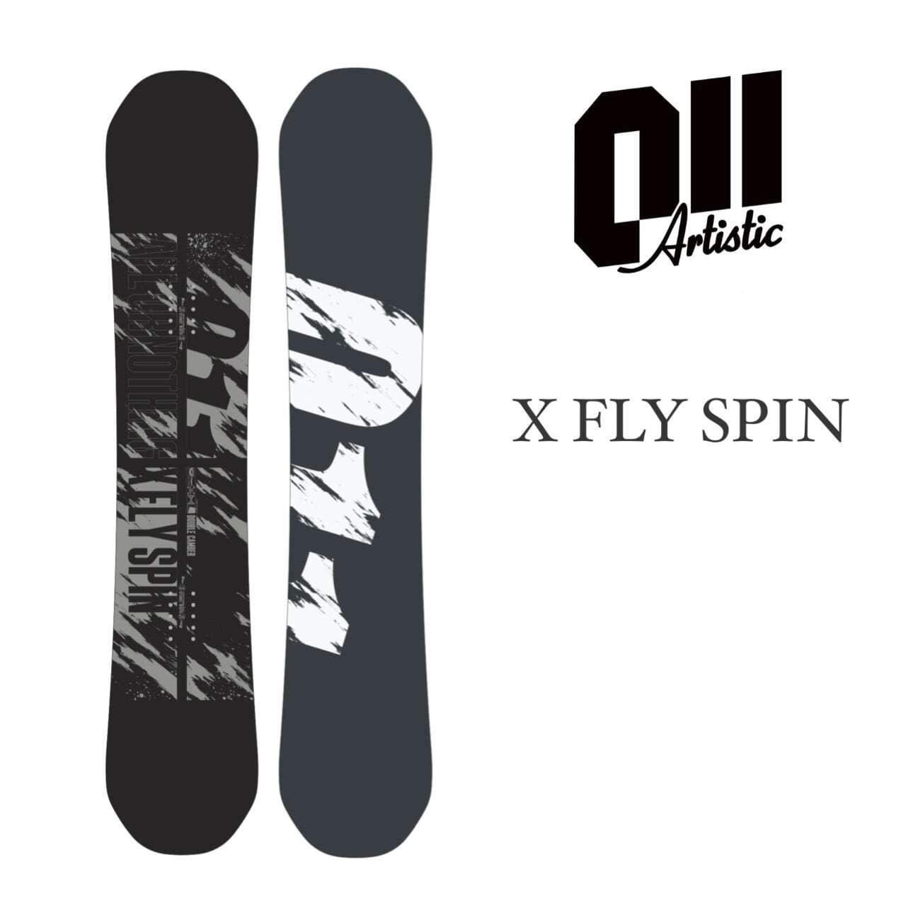 24-25モデル . 011Artistic . 『 X FLY SPIN 』. ゼロワンワン  