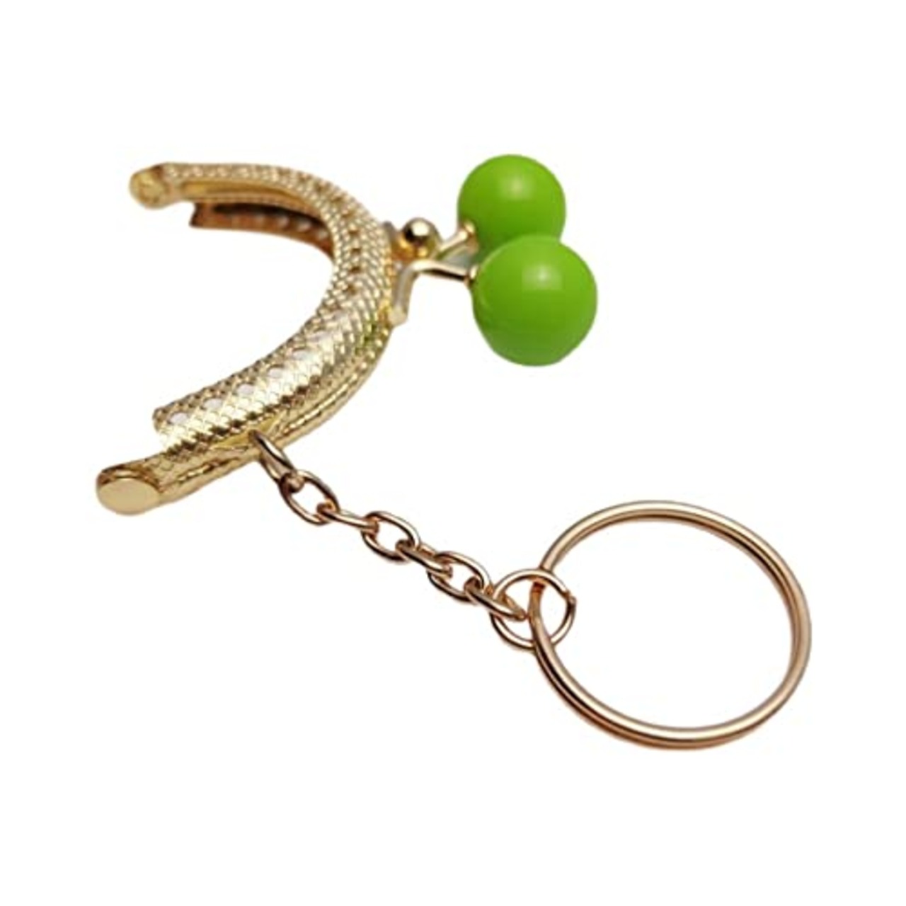 YFFSFDC がま口 口金 ミニサイズ かわいい バッグ 財布 パーツ 10色セット カラフル 手作り 素材 ちび 口金 (カラフル)