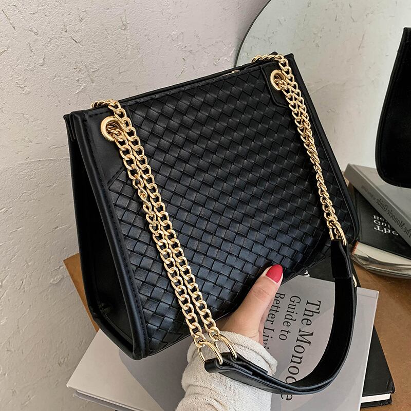 秋冬レトロスモールバッグレディースバッグ2020新しいトレンディなネットレッドワンショルダーメッセンジャーバッグファッションワイルドインチェーンバッグ Tiancai_Wing_Bag62142457817