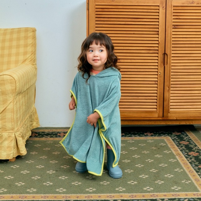 [予約][送料無料]≪1st blue≫Dinosaur Hooded Beach Towel 22