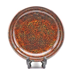 津軽塗（唐塗）バカ塗り・菓子器・No.220514-37・梱包サイズ80